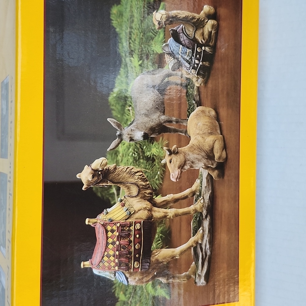 NIB THREE KINGS GIFTS SET OF 4 ANIMALS FOR THE 7" REAL LIFE NATIVITY - Picture 9 of 14